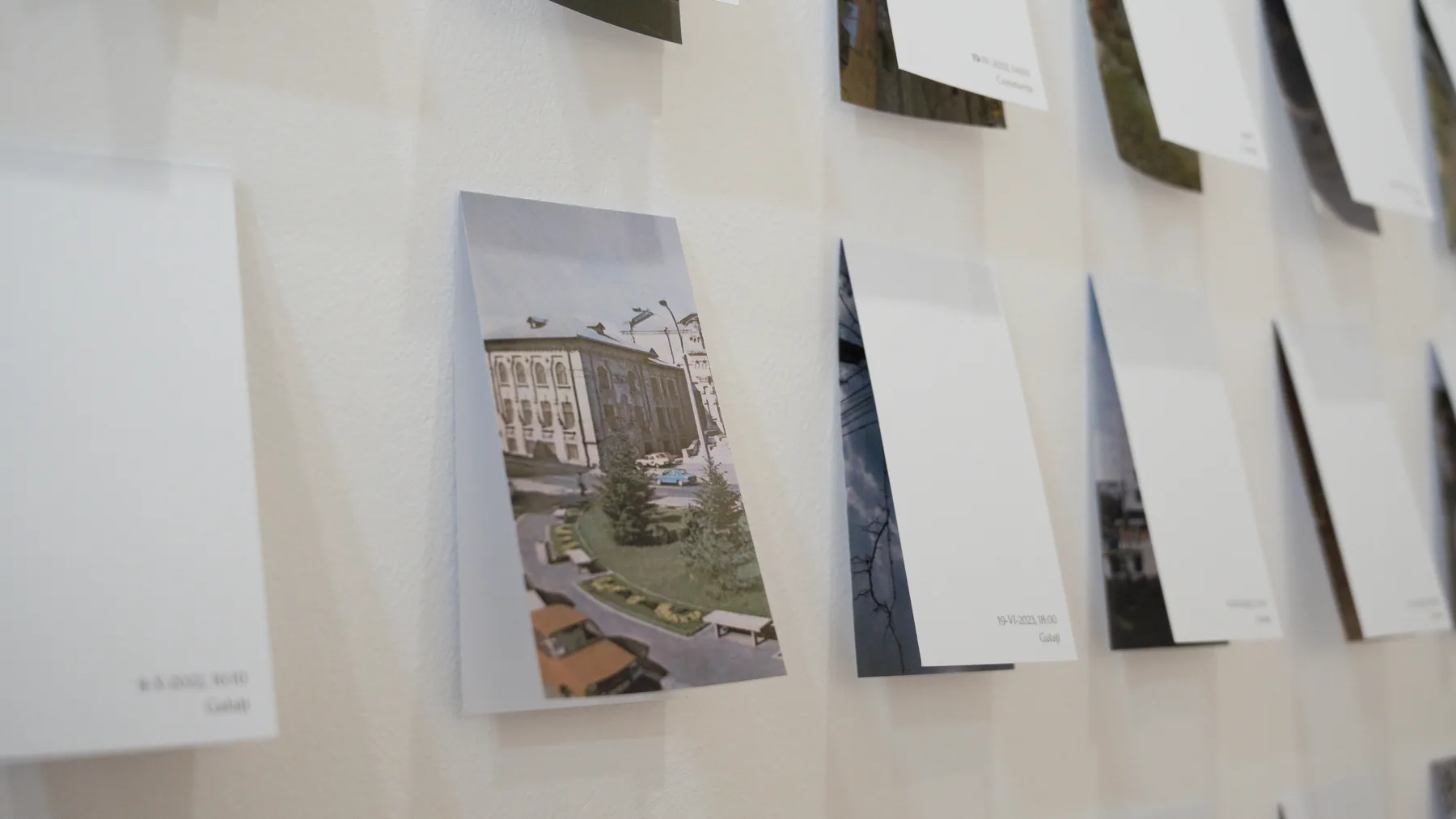 "Archive of Stories", Variable Dimensions, Installation Art (78 photographs, 13.5 x 7 cm each), 2024